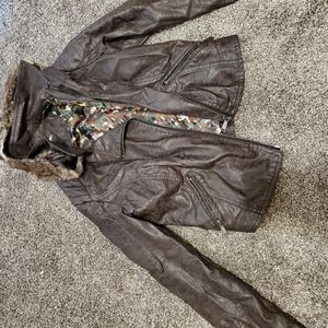 Leather jacket